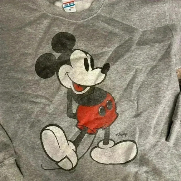 JUNK FOOD Disney Mickey Mouse graphic sweatshirt - Picture 3 of 4